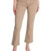 GESTUZ JEANS EMILINDA 7/8 TWILL FLARED PURE CASHMERE