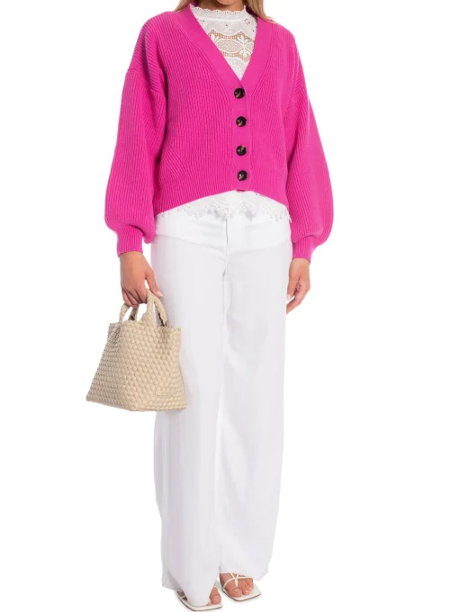 GESTUZ CARDIGAN EMBLA PHLOX PINK