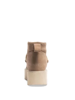 INUIKII BOOTS CLASSIC LOW PLATFORM BEIGE