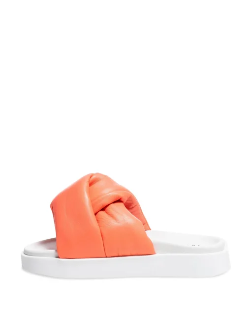 INUIKII SANDAL SOFT CROSSED CORAL