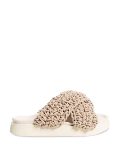 INUIKII SANDAL WOVEN TAUPE