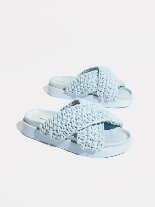 INUIKKI SANDAL WOVEN SLIPPER BABY BLUE
