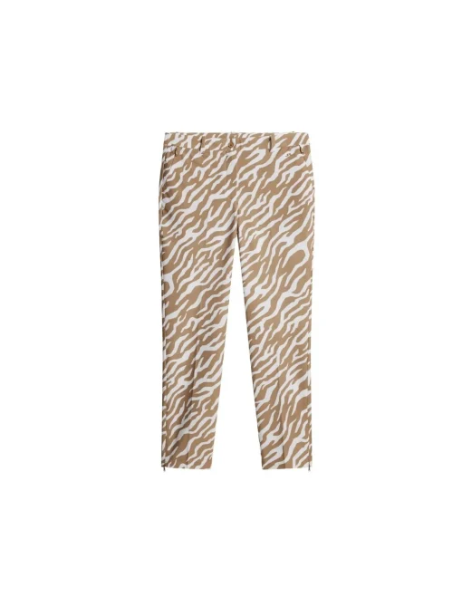 J.LINDEBERG PANTS PIA PRINT TOUR TIGER TIGERS EYE M