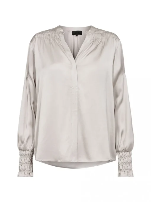 LEVETE ROOM BLOUSE LR ESTEL ICEY GREY