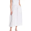 LEVETE ROOM DRESS BEATA WHITE