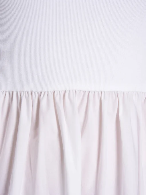 LEVETE ROOM DRESS BEATA WHITE