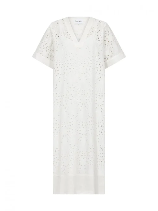 LEVETE ROOM DRESS GISA 2 WHITE