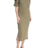 LEVETE ROOM DRESS KALLE 2 DARK MOSS