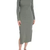 LEVETE ROOM DRESS NUMBIA CASTOR GRAY