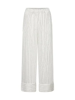 LEVETE ROOM PANTS KERRY 3 STAR WHITE
