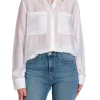 LEVETE ROOM SHIRT BAYLIS WHIT