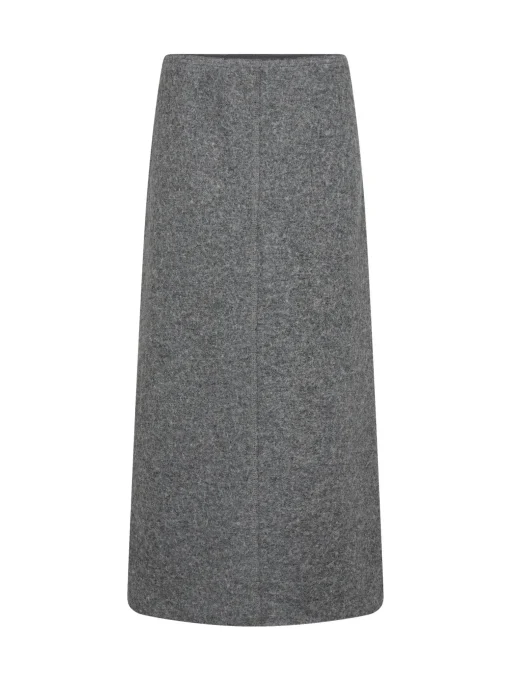 LEVETE ROOM SKIRT ICON 1 DARK GREY MEL