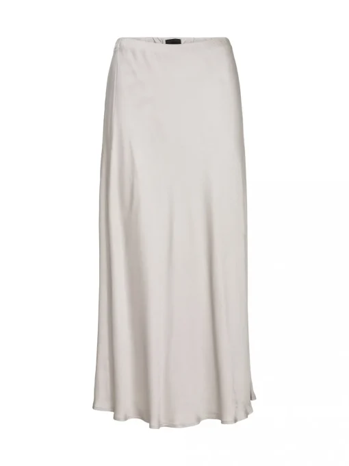LEVETE ROOM SKIRT LE ESTEL SKIRT ICEY GREY
