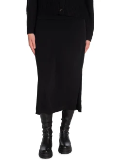 LEVETE ROOM SKIRT LR ELLEN SKIRT BLACK