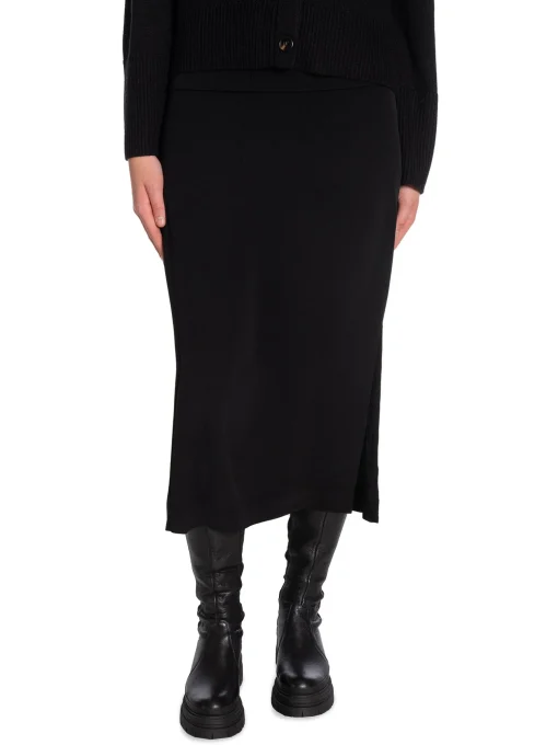 LEVETE ROOM SKIRT LR ELLEN SKIRT BLACK