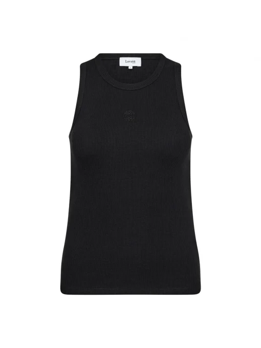 LEVETE ROOM TOP GULDINA BLACK