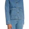 LEXINGTON DENIM JACKET SHORT LIGHT BLUE