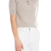 LISA YANG TOP CAROLYN SAND BRUSHED SZ