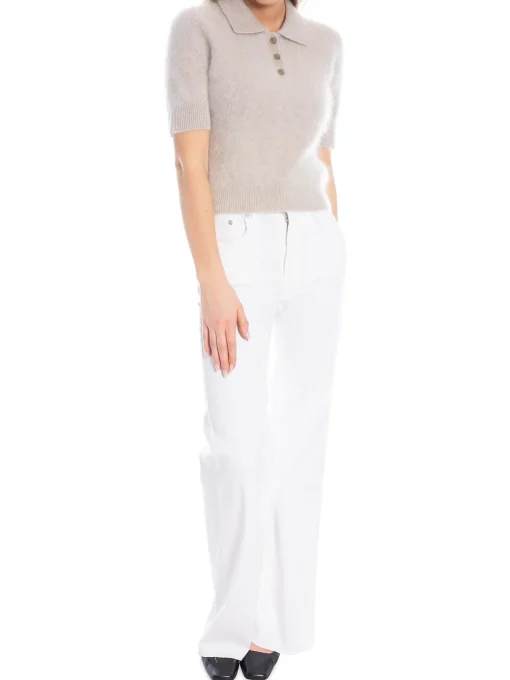 LISA YANG TOP CAROLYN SAND BRUSHED SZ