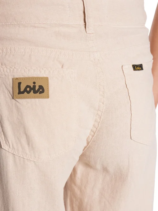 LOIS PANTS CULOTTE LINEN COLOUR ERCU L32