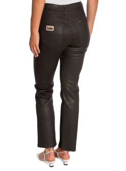 LOIS PANTS MALENA CLEAN L34 DARK CHOCO