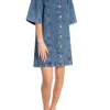 MBYM DRESS BALAMI MID BLUE VINTAGE