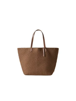 NAGHEDI BAG JET SETTER LARGE  TOTE MINK
