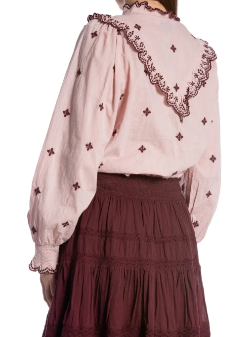 NEO NOIR BLOUSE DEGAS DUSTY ROSE