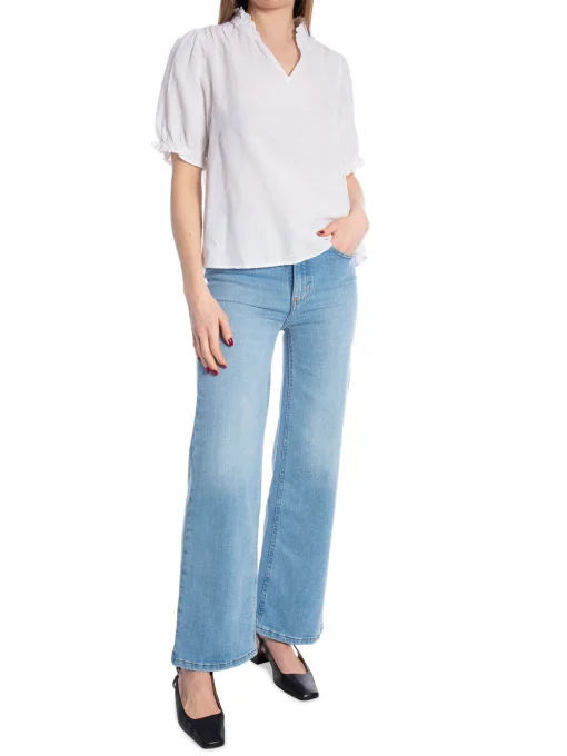 NEO NOIR BLOUSE ODESA WHITE