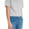 NEO NOIR CARDIGAN MITTA KNIT GREY MELANGE