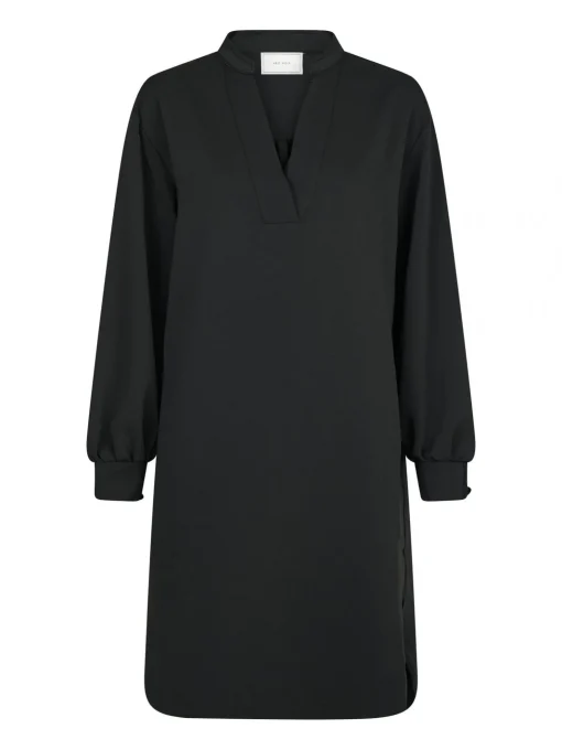 NEO NOIR DRESS LEXIA CREPE BLACK