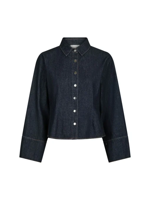NEO NOIR SHIRT ROSA DENIM DARK BLUE