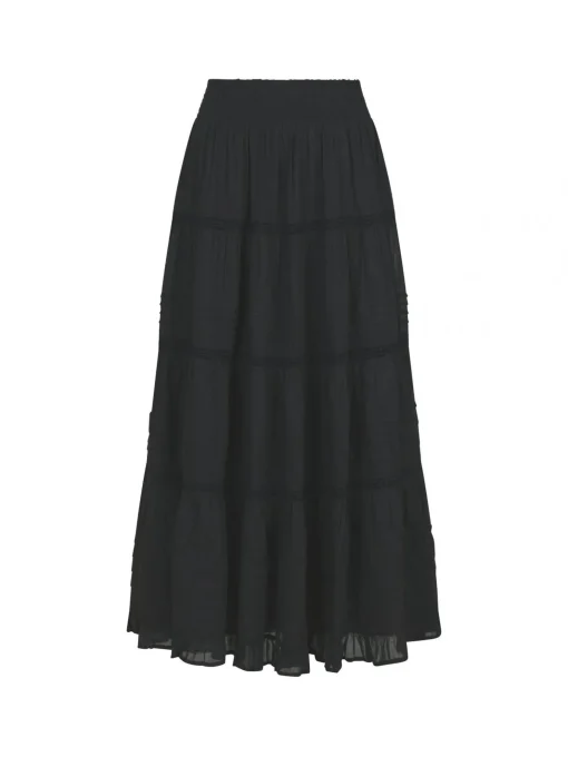 NEO NOIR SKIRT FELICIA S VOILE BLACK