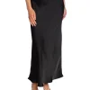NEO NOIR SKIRT VICKY HEAVY SATEEN BLACK