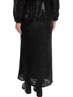 NEO NOIR SKIRT VICKY SEQUINS BLACK