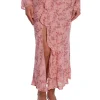NEO NOIR SKIRT VINZA DOT PRINT ROSE