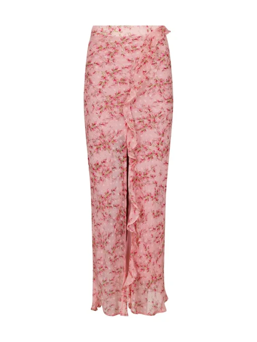 NEO NOIR SKIRT VINZA DOT PRINT ROSE