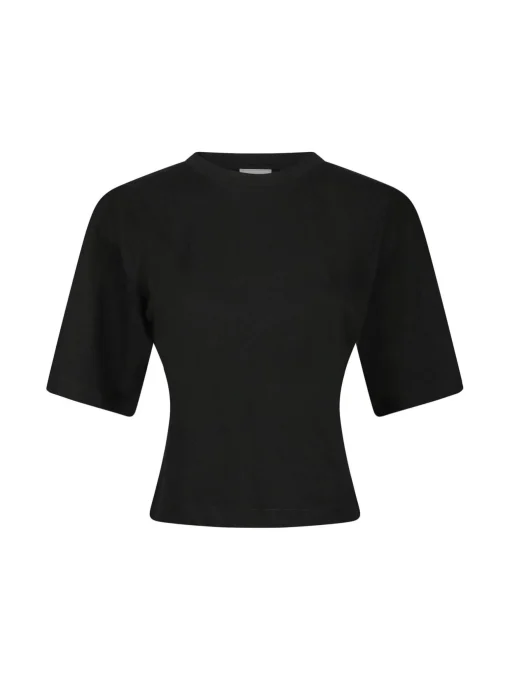 NEO NOIR TOP ASHA BOXY TEE BLACK