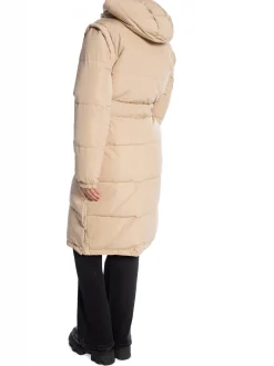 NIKKIE JACKET ERDA LONG PUFFER HUMMUS