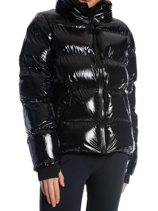 NIKKIE JACKET GSTAAD LAQUER SKI BLACK