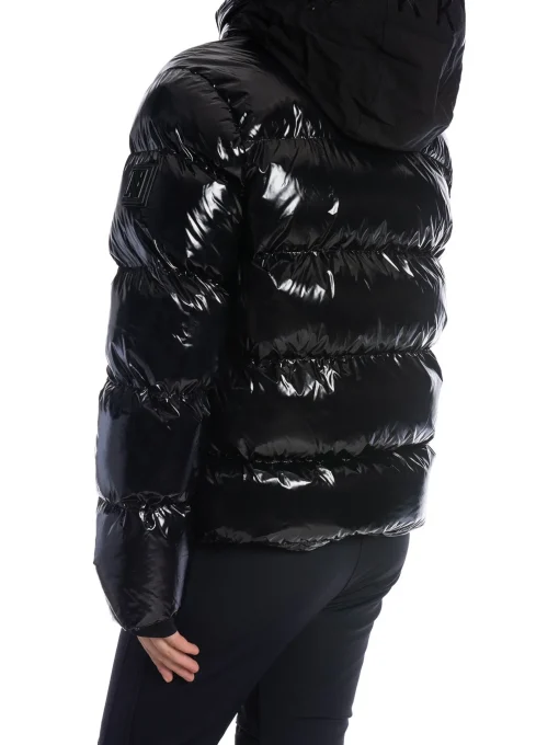 NIKKIE JACKET GSTAAD LAQUER SKI BLACK