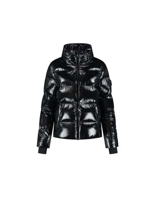 NIKKIE JACKET GSTAAD LAQUER SKI BLACK