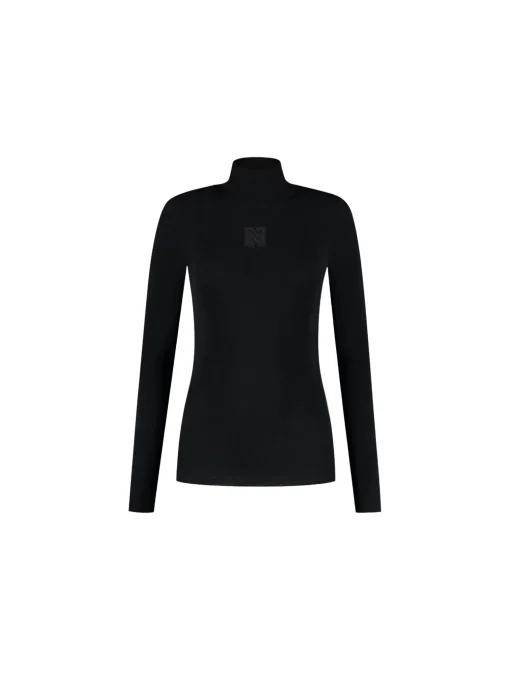 NIKKIE SWEATER GUIDER LEGGING BLACK