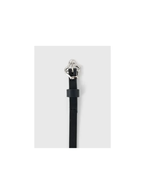 RODEBJER BELT SMALL CORAL LEATHER