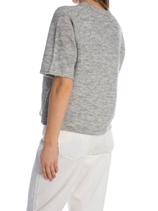 SELECTED FEMME CARDIGAN LULU LIGHT GREY MELANGE