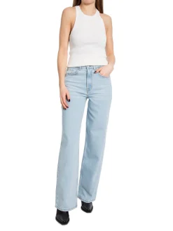 SELECTED FEMME JEANS ALICE HW WIDE LIGHT BLUE DENIM