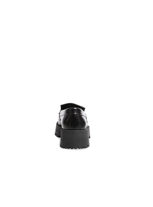 SELECTED FEMME LOAFER CORA KILTIE TASSLE POLIDO CHESTNUT