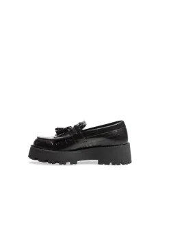 SELECTED FEMME LOAFER CORA KILTIE TASSLE POLIDO CHESTNUT