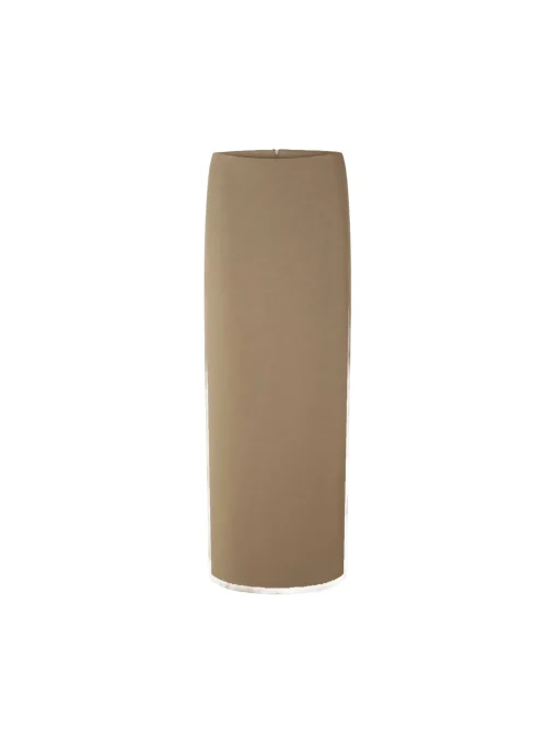 SELECTED FEMME SKIRT KARA GREIGE
