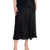 SELECTED FEMME SKIRT SLFNEW IBI MW LEATHER BLACK
